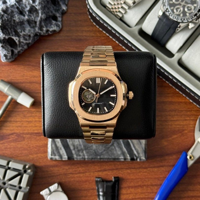 NAUTEIKO | OPEN HEART ROSE GOLD