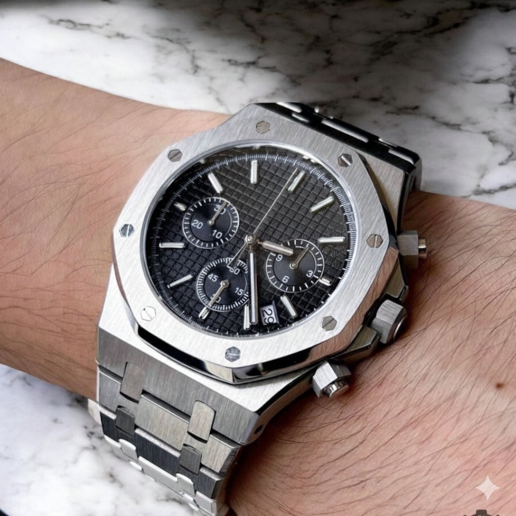 SEIKOAK | CHRONO BLACK