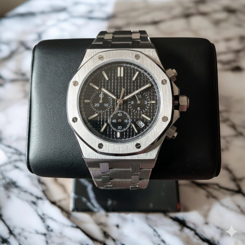 SEIKOAK | CHRONO BLACK
