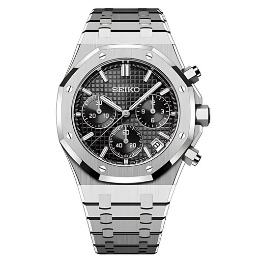 SEIKOAK | CHRONO BLACK